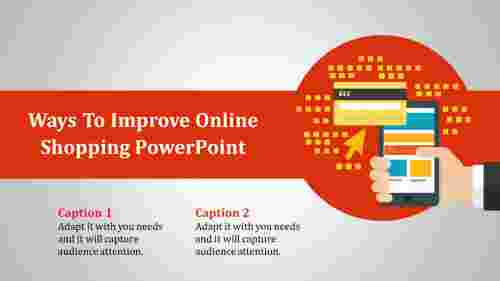 online shopping powerpoint-Ways To Improve Online Shopping Powerpoint